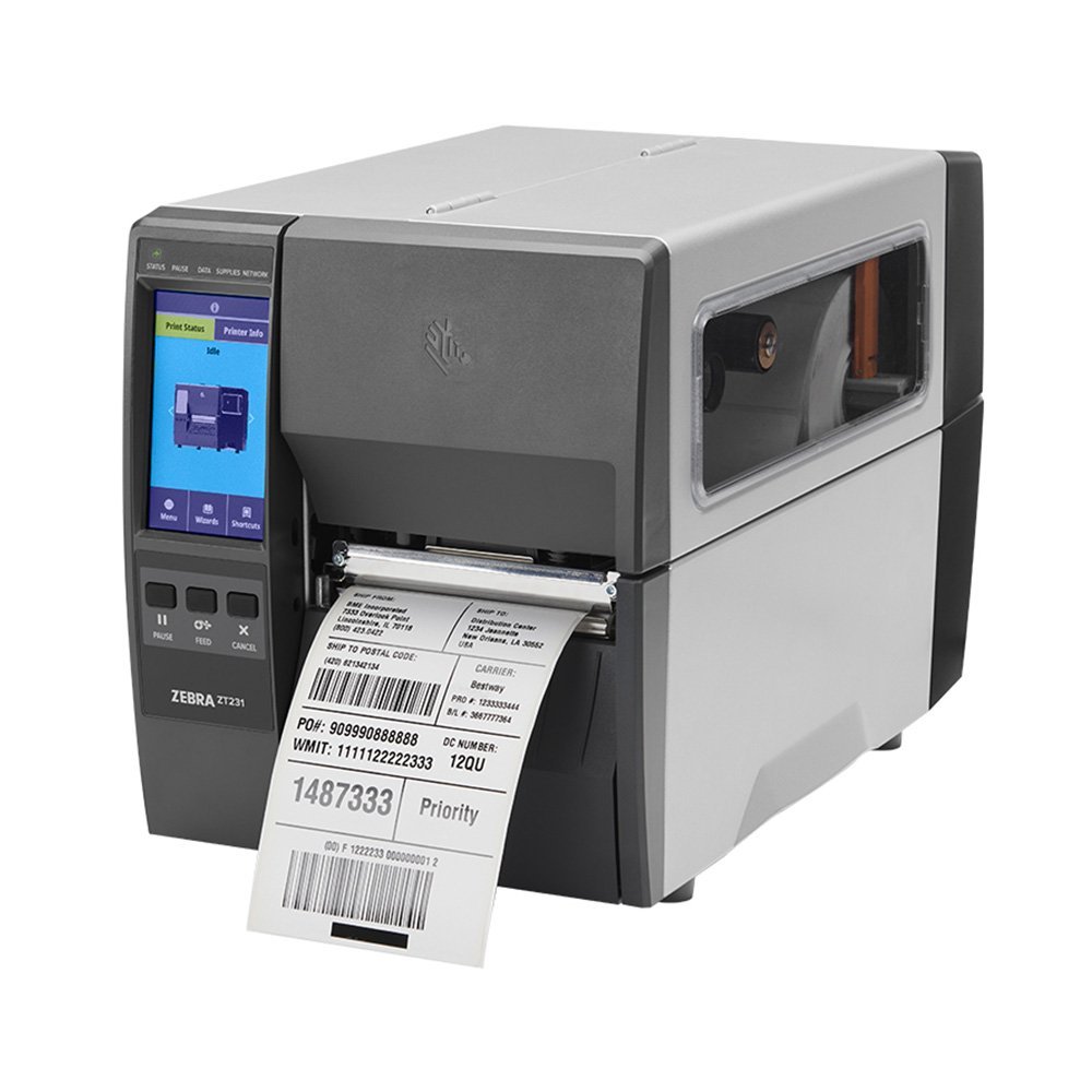 Impressora-de-Etiquetas-Zebra-ZT231-01.jpg Impressora Zebra ZT231 203 DPI USB /Serial / Rede - Imagem 1