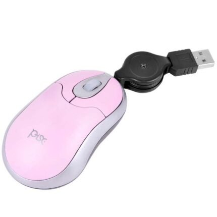 Mini Mouse Retrátil Pisc Cores