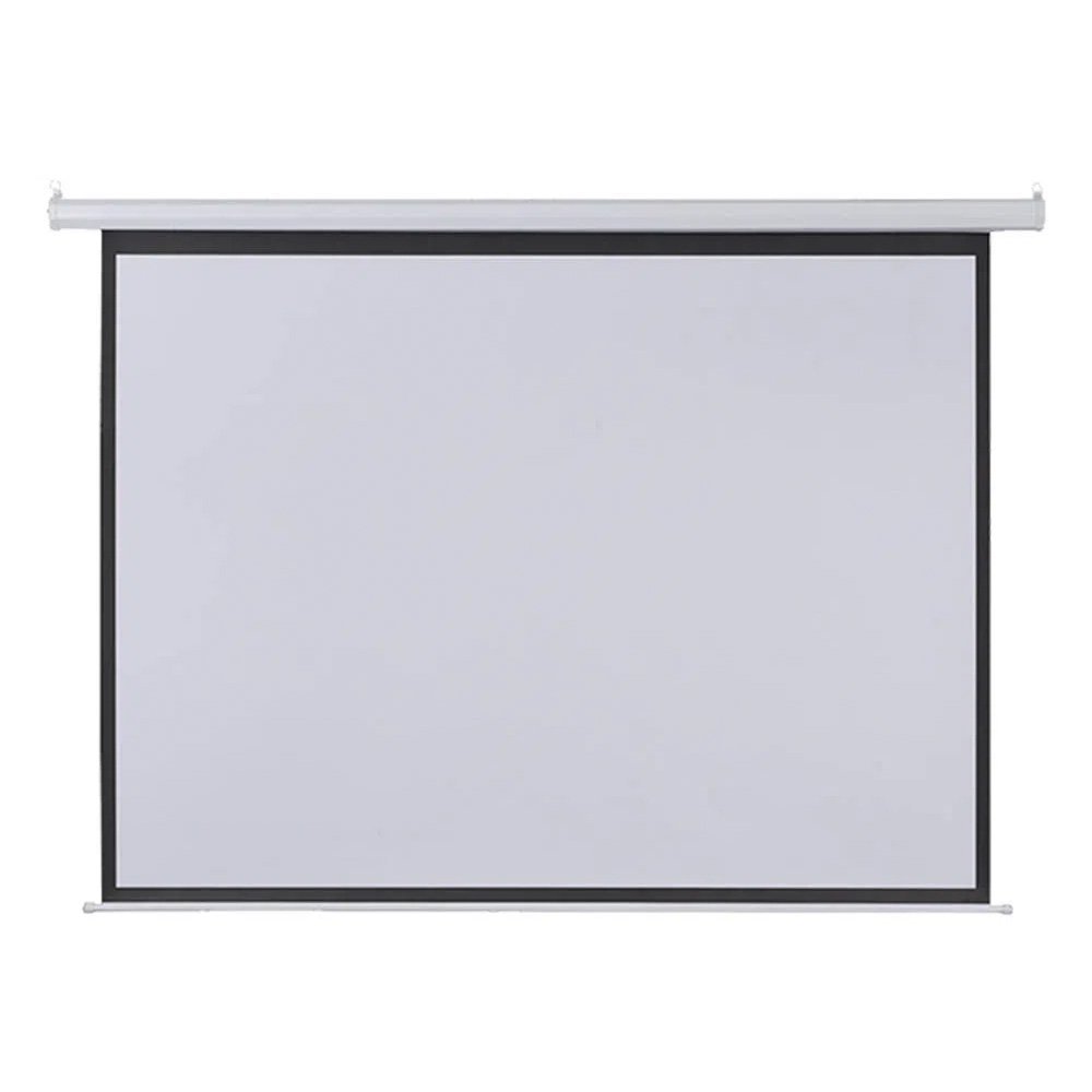 Tela-De-Projecao-Eletrica-203X152M-100-Polegadas-Com-Controle-Remoto-110V-AC350-Multilaser-01.jpg Tela De Projeção Elétrica 2,03X1,52M 100 Polegadas Com Controle Remoto - AC350 Multilaser - Imagem 1