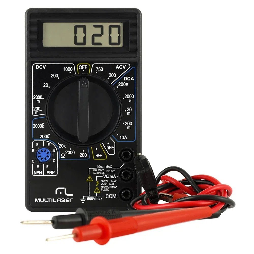 multimetro-multilaser-motor-care-830b-04.jpg Multímetro Digital Multilaser 830B - Imagem 1