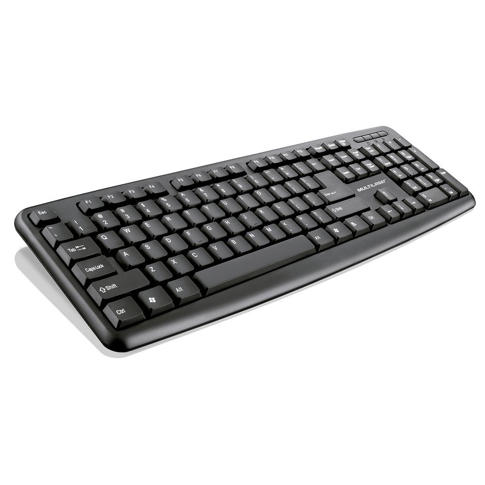 tc065_pos1_alta.jpg Teclado USB com fio Multilaser - Imagem 1